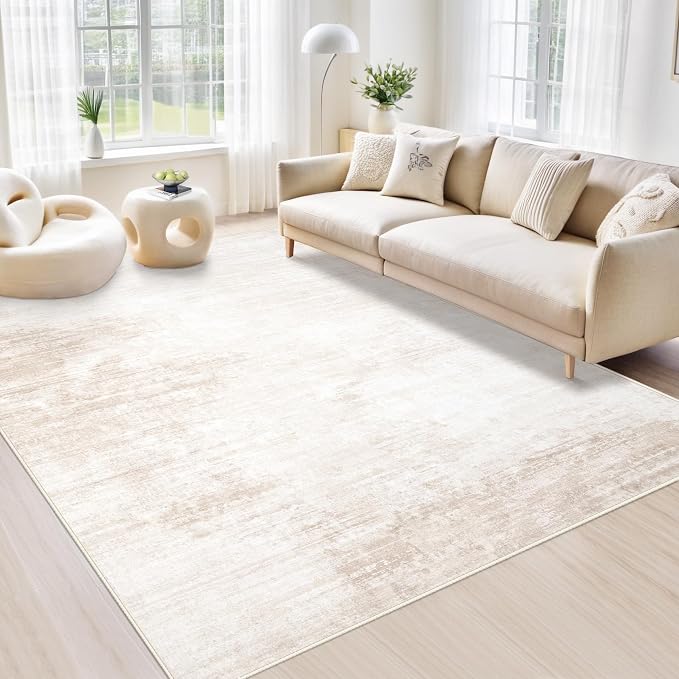 Area Rugs 6x9 Living Room: Washable Rug Modern Abstract Large Rug Soft Non Slip by MXSANYOORUG