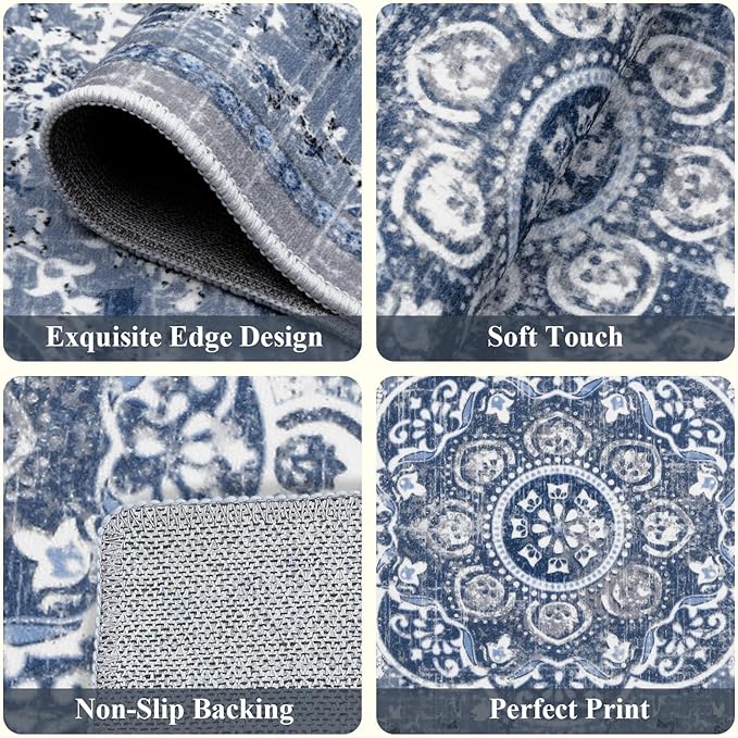 Ileading Boho Kitchen Rugs Sets 3 Piece - Image 4