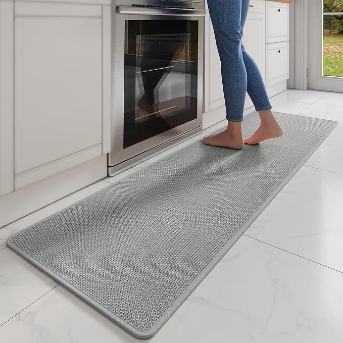 YDKGL Kitchen Mats for Floor, Super Absorbent Kitchen Rugs Non Slip Washable by YDKGL