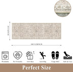 3x10ft Hallway Runner Rug Non-Slip Washable – Soft Long Carpet Runner - Image 2