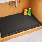 Jin&Bao Waterproof Under Sink Mat 31" x 19", Thick Silicone Mat Cabinet by Jin%26Bao