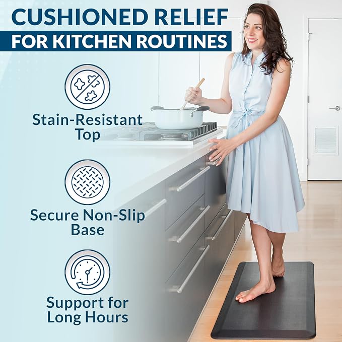ComfiLife Anti Fatigue Floor Mat – 3/4 Inch Thick Kitchen Mats - Image 6