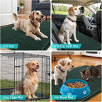 OLANLY Dog Door Mat for Muddy Paws 59x20, Absorbs Moisture and Dirt, Absorbent - Image 7
