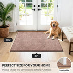PURRUGS Dirt Trapping Door Mat 31.5" x 47", Non-Slip Machine Washable Entryway - Image 8