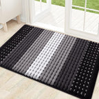 Kitinjoy Indoor Outdoor Door Mat, 32x20 Non-Slip Absorbent Dirt Trapper by Kitinjoy