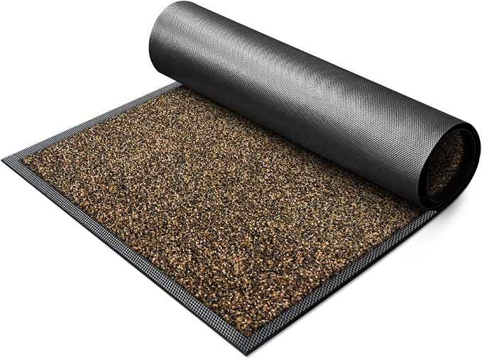 Mibao Super Absorbent Front Door Mat, 29.5" x 17", Non-Slip Washable Indoor by Mibao