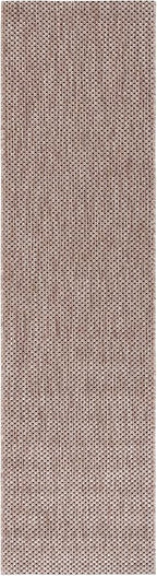 SAFAVIEH Courtyard Collection 2'3" x 18' Natural/Black CY8521 Indoor/ Outside - Image 2