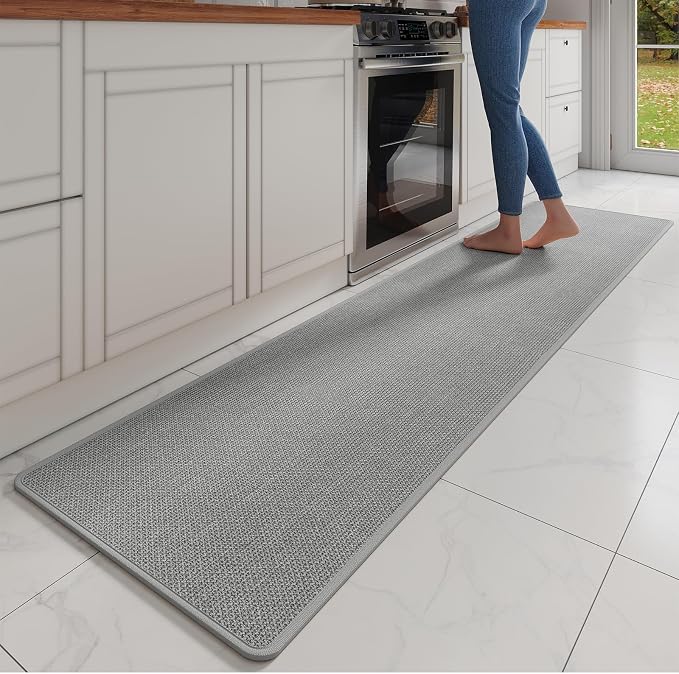 YDKGL Kitchen Mats for Floor, Super Absorbent Kitchen Rugs Non Slip Washable by YDKGL