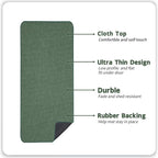 Bosap Bath Mat, Ultra Thin Bathroom Runner Rugs, Large Bath Mats - Image 2