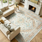 Lofus Vintage Living Room Rugs 8x10, Soft Machine Washable Area Rug - Image 4