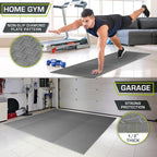 ProsourceFit Exercise Puzzle Mat 1/2-inch, EVA Interlocking Foam Floor Tiles - Image 3