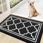 Buganda Indoor Door Mat, Dirt-Resistant and Absorbent Doormat, Low Profile by Buganda
