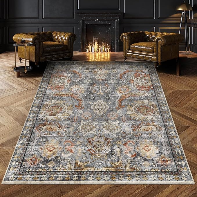 RUGSURE Washable Area Rugs by RUGSURE