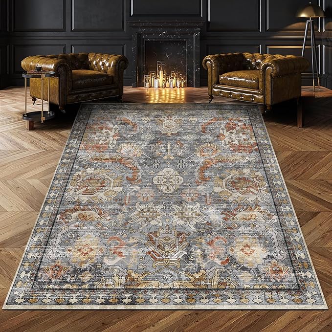 RUGSURE Washable Area Rugs by RUGSURE
