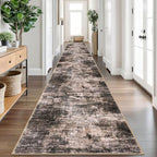 IOHOUZE Abstract Runner Rug 3x20 Ft Extra Long Washable Runners by iOhouze