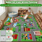 Kids Carpet Playmat Rug 118"x78.7", Car Rug - Image 4