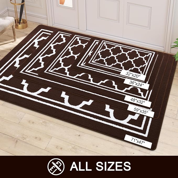 Buganda Indoor Door Mat, Dirt-Resistant and Absorbent Doormat, Low Profile - Image 7