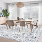 10x14 Area Rugs for Living Room: Washable Rug Vintage Large Rugs Soft Non Slip - Image 4