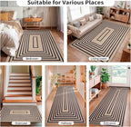 Tangsoo Easy Jute Rug 2x6 Washable Runner Rug - Image 6