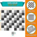 ProSource Baby Play Mat, Soft Foam Floor Tiles - Image 2