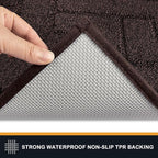 PURRUGS Easy Care Area Rug 4.5ft x 7ft, Non-Slip Machine Washable Entry Rug - Image 5