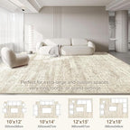 UERMEI 10x14 Washable Area Rug - Image 2