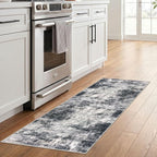 IOHOUZE Abstract Runner Rug 2x6 Ft Washable Runners - Image 2