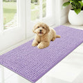 OLANLY Dog Door Mat for Muddy Paws 47x20, Ultra Absorbent Chenille Mud Doormat by OLANLY