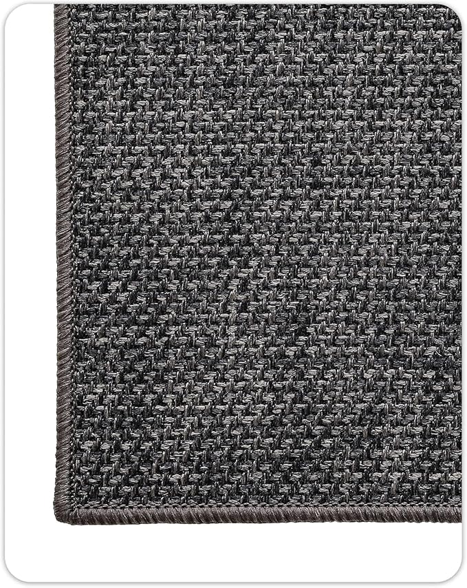 Color&Geometry Ultra Thin Indoor Door Mat 32"x48", Non Slip Rubber Backed Dirt - Image 3