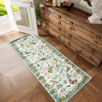Machine Washable Rug Runners for Hallways: 2'6"x8' Kitchen Runner Stain - Image 8