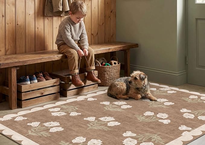 4x6 Covered Outdoor Patio Rug - Image 8
