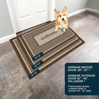 Ultra Thin Door Mat Indoor Entrance, 1/10 in Thin Door Mats - Image 6