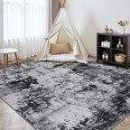 Rugflix 5x8 Area Rugs for Living Room, Washable Large Rug Stain-Resistant Low - Image 8