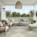MontVoo-Outdoor Rug Carpet Patio Rug 8x10 Polypropylene Indoor Outdoor Rugs by MontVoo