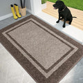 PURRUGS Dirt Trapping Door Mat 32" x 48", Non-Slip Machine Washable Entryway Rug by PURRUGS