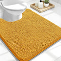 OLANLY Toilet Rugs U-Shaped 24x20, Extra Soft Absorbent Chenille Contour by OLANLY