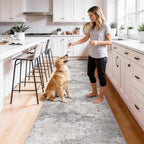 2'6x12 Extra Long Runner Rug : Washable Non-Slip Carpet - Image 3