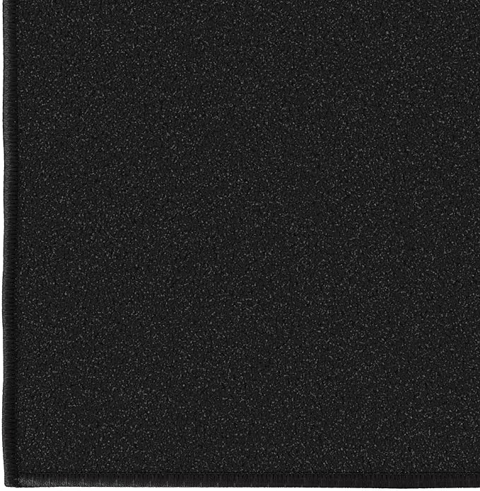 Ottomanson Hallway Runner Rug 1'10" x 12' Non Slip Solid Area Rugs Easy to - Image 8