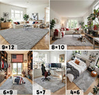 8x10 Area Rugs for Living Room Bedroom Rug, Large Shaggy Soft Plush Furry - Image 6