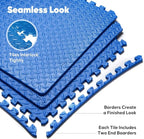 Home Gym Mat, Puzzle Exercise Mat, of EVA Interlocking Foam Floor Tiles - Image 6