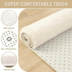 LOCHAS Ultra Soft Indoor Modern Area Rugs Fluffy Living Room Carpets - Image 6