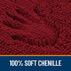 OLANLY Bathroom Runner Rugs 70x24, Extra Soft Absorbent Chenille Bath Rugs - Image 3