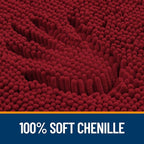 OLANLY Large Bathroom Rugs 47x32, Extra Soft Absorbent Chenille Bath Rugs - Image 3