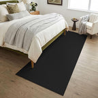 KOZYFLY Black 3x7 Washable Kitchen Runner Rug, Non Slip Wide Runners - Image 8