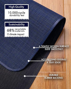 BARoyal Office Chair Mat for Hardwood Floor Under Desk Computer Rolling Chair - Image 4