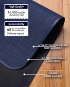 BARoyal Office Chair Mat for Hardwood Floor Under Desk Computer Rolling Chair - Image 4