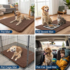 Smiry Dog Door Mat for Muddy Paws 40x32, Absorbent Dirt Trapper, Non-Slip - Image 6