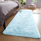 YJ.GWL Fluffy Runner Rugs for Bedroom Living Room Soft Shag Area Rug 2x6 Feet by YJGWLHomeDecor