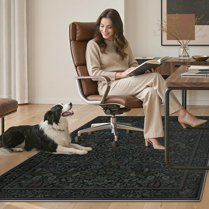 36"x60" Office Chair Mat for Hardwood Tile Floor, Under Desk Carpet Protector - Image 7