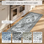 Collive Boho Kitchen Rugs and Mats 2PCS, Cushioned Anti Fatigue Kitchen Mats - Image 7